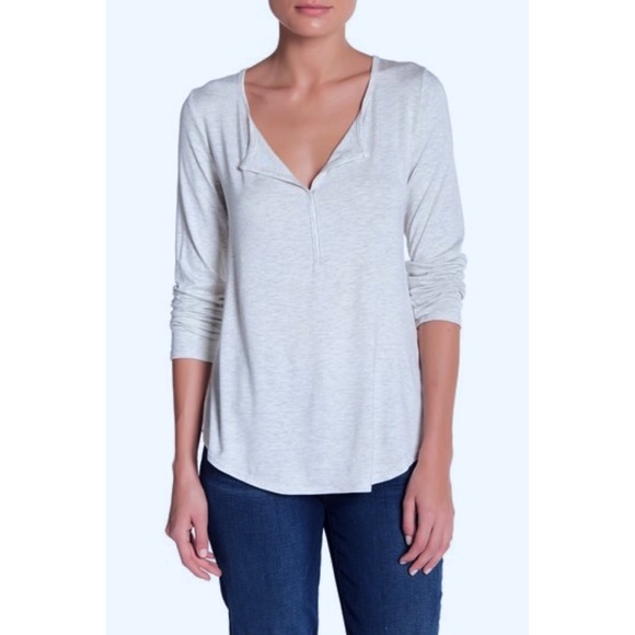 Feel The Piece Tops - Feel The Piece Long Sleeve Henley
